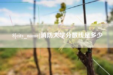 廊坊消防大学分数线是多少
