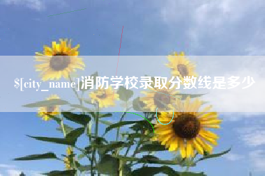 廊坊消防学校录取分数线是多少