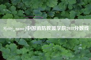 廊坊中国消防救援学院2018分数线