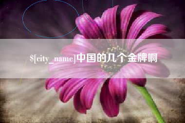 廊坊中国的几个金牌啊