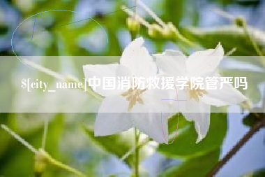 廊坊中国消防救援学院管严吗