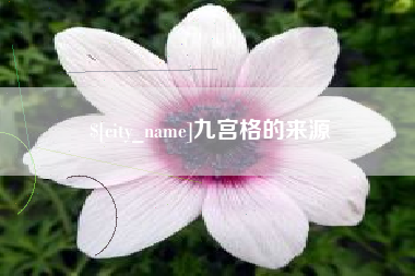 廊坊九宫格的来源