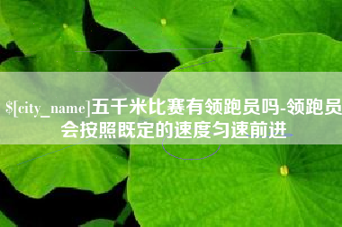 廊坊五千米比赛有领跑员吗-领跑员会按照既定的速度匀速前进