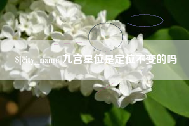 廊坊九宫星位是定位不变的吗