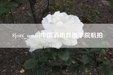 廊坊中国消防救援学院航拍