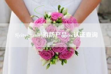 廊坊消防产品ccc认证查询