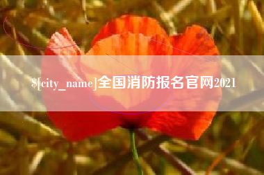 廊坊全国消防报名官网2021